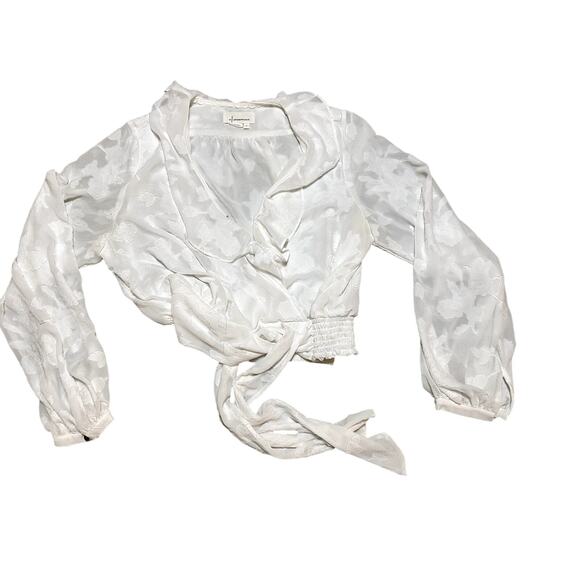 Anthropologie Milena Burnout Blouse - Picture 4 of 6